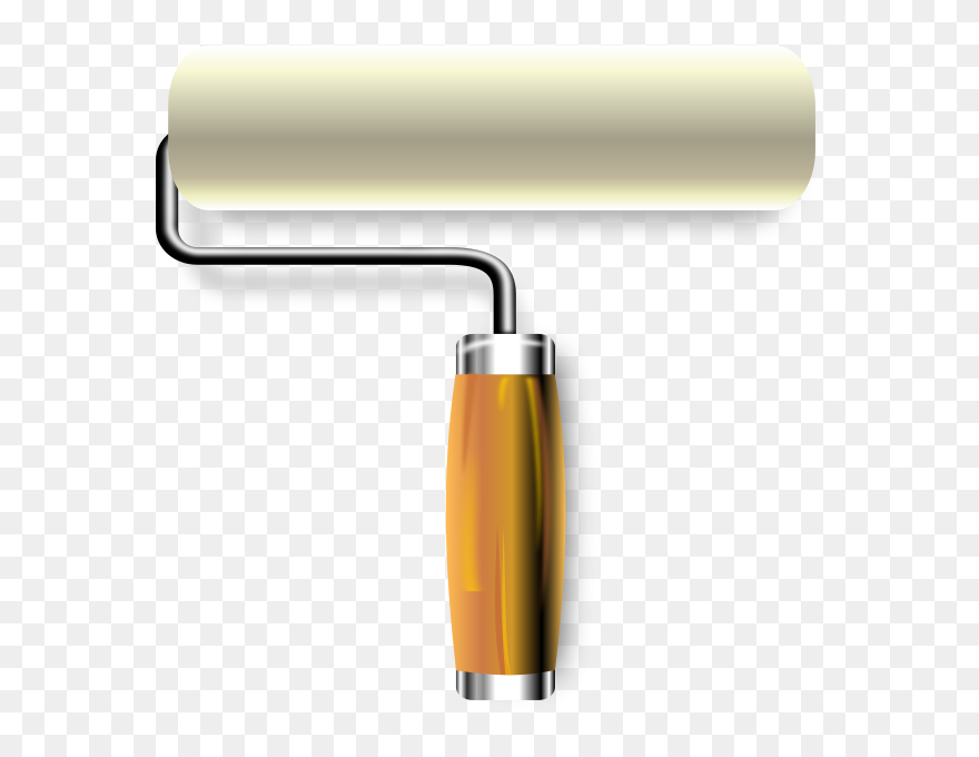 Paint Rollers Png Images - Wall Paint Roller Png Clipart