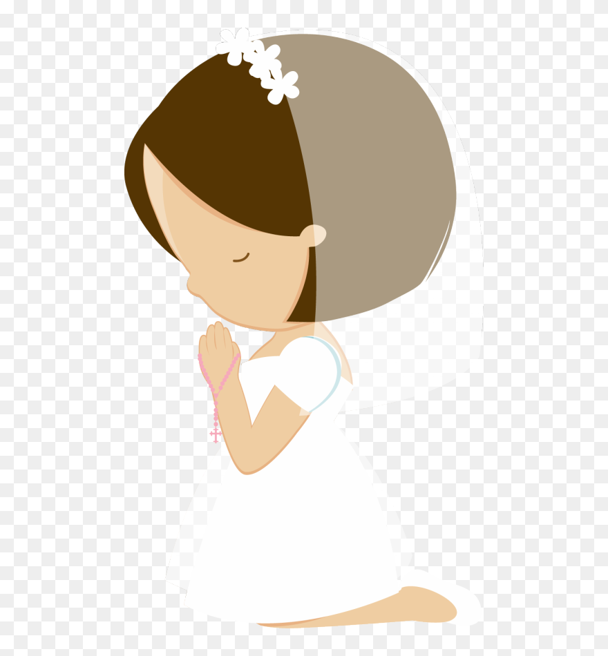 Muñequita De Primera Comunion Clipart