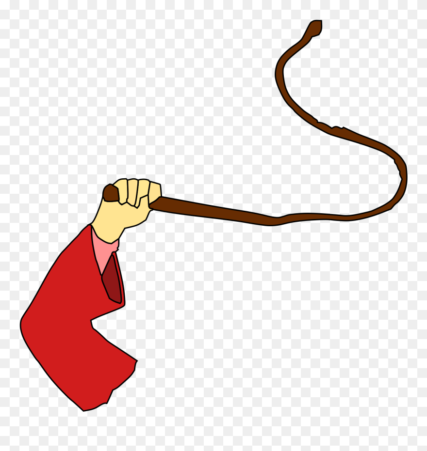 Hand Holding Whip Clip Art At Clker - Whip Clipart - Png Download