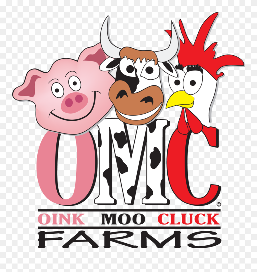 Oink Cluck Baa Moo Clipart