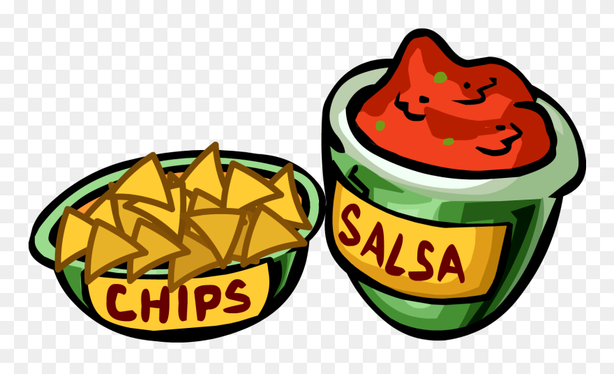 Nacho Clipart Concession Stand, Nacho Concession Stand - Chips And Dip Clipart - Png Download