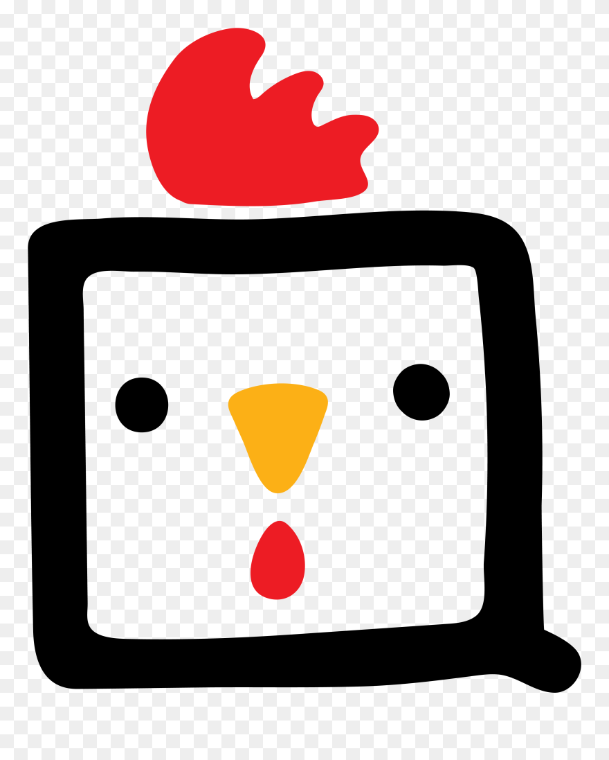 Q"s Chicken Of La - Cartoon Clipart