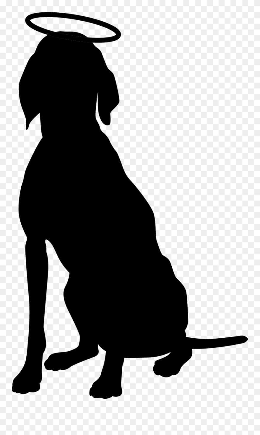 The Weimaraner English Setter German Shorthaired Pointer - Clipart German Shorthaired Pointer Silhouette - Png Download