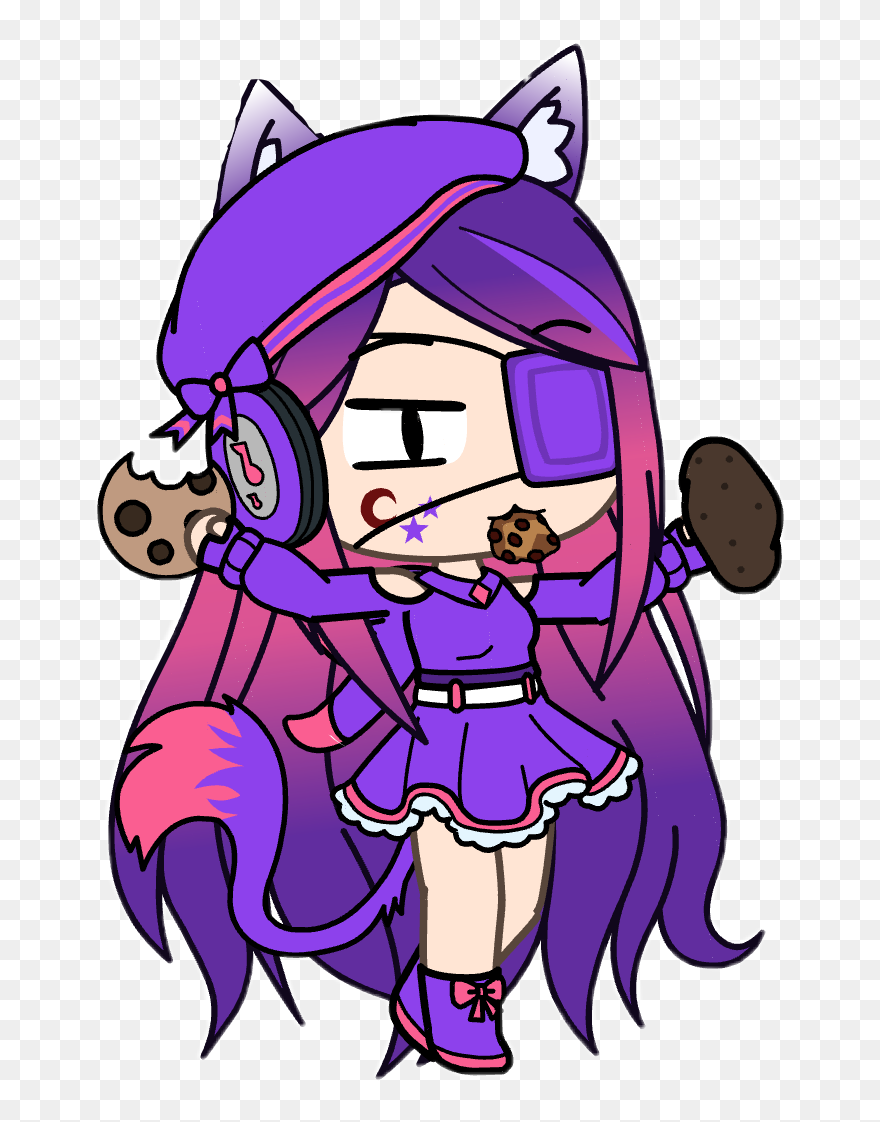 Meh And Mah Cookies And Chicken Nuggets - Cartoon Clipart