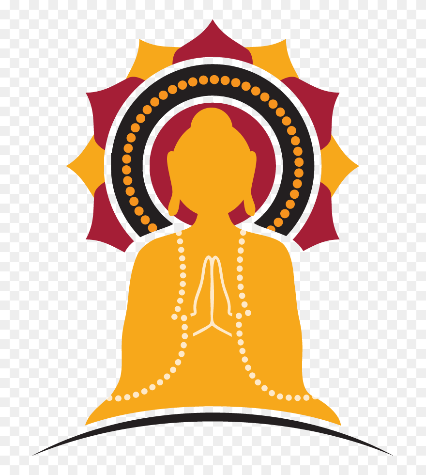 Symbol Clipart Buddhism - Transparent Logo Buddha Png