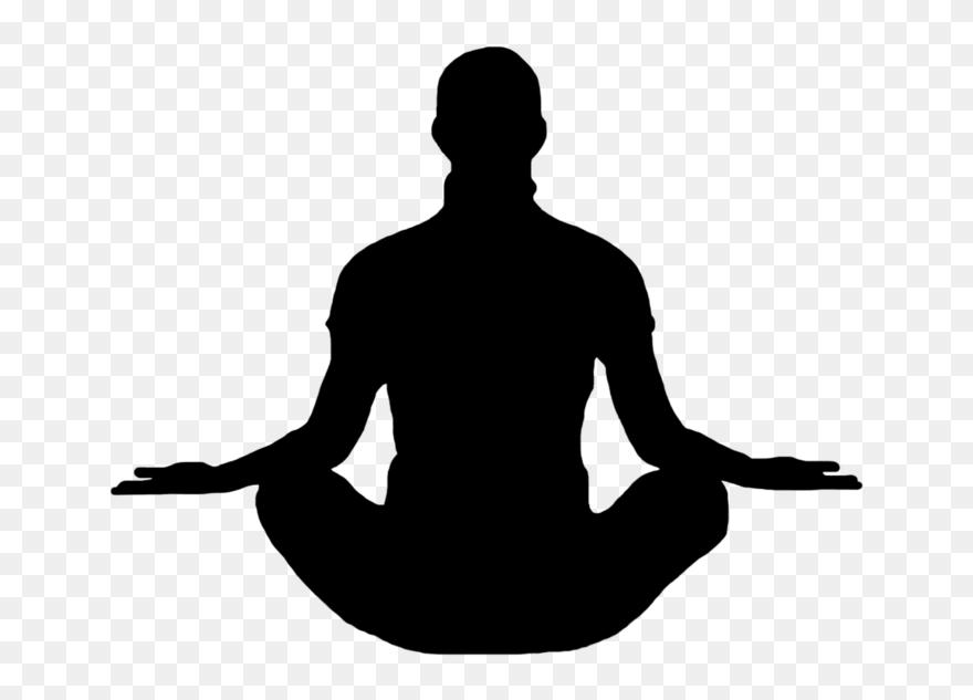 Buddhist Meditation Clip Art - Transparent Meditation Clipart - Png Download