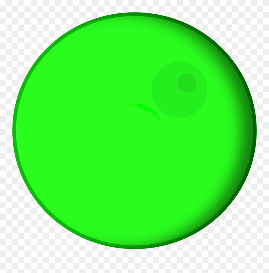 Clipart Tv Circle Object - Green Screen Circle Transparent - Png Download