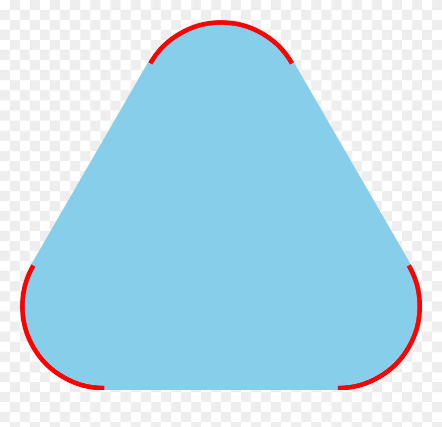 Curved Triangle Round Clipart