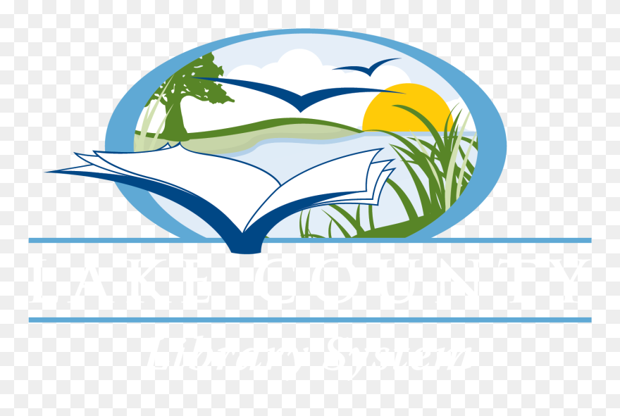 Lake County Library System Logo - Library Clipart