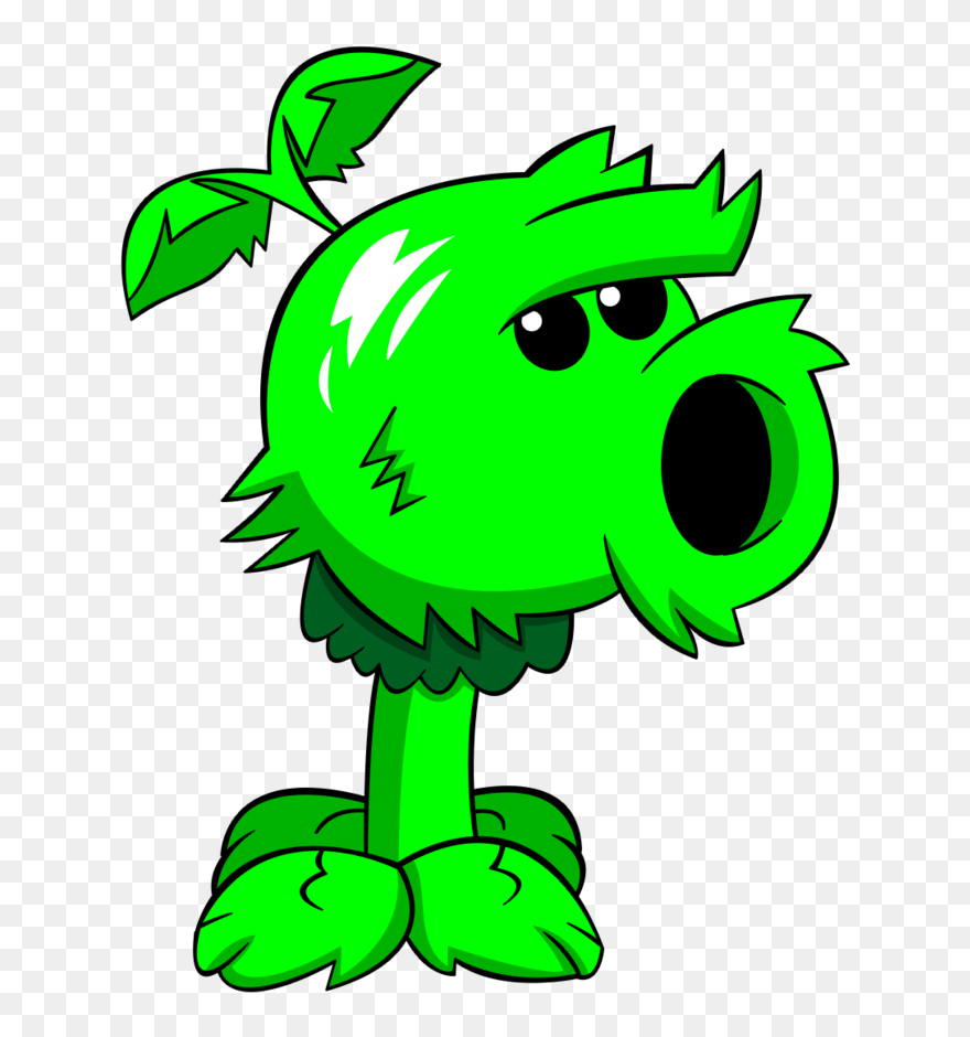Plants Vs Zombies Clipart Peashooter - Plants Vs Zombies Electric Peashooter - Png Download