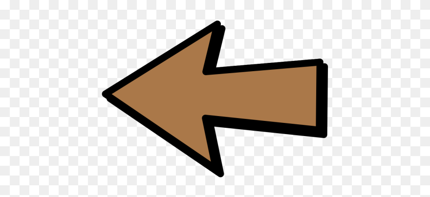 Left Arrow Brown Png Icons - Transparent Blue Arrow Clipart