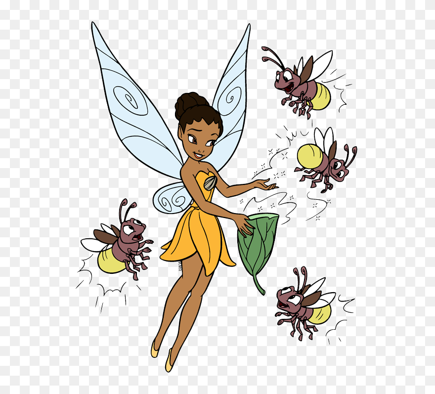 Iridessa And Fireflies Clipart