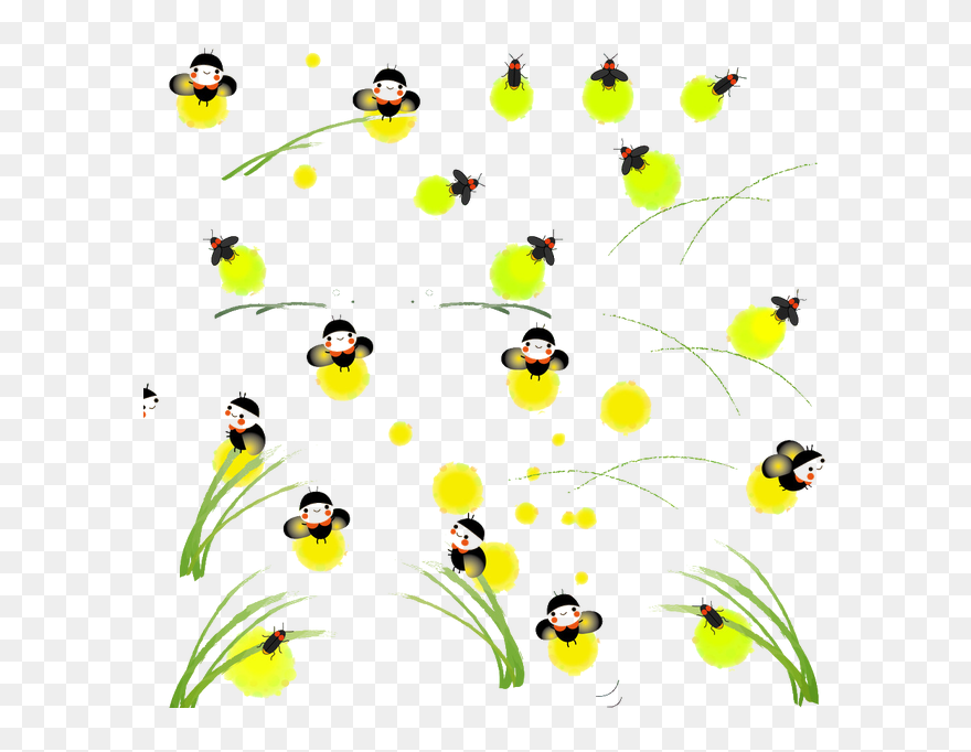 Flora Leaf Of Cartoon Poster The Fireflies - Grave Of The Fireflies Png Clipart