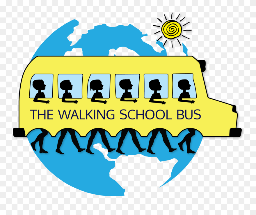 Twsb Blog The Walking - Walking School Bus Logo Clipart