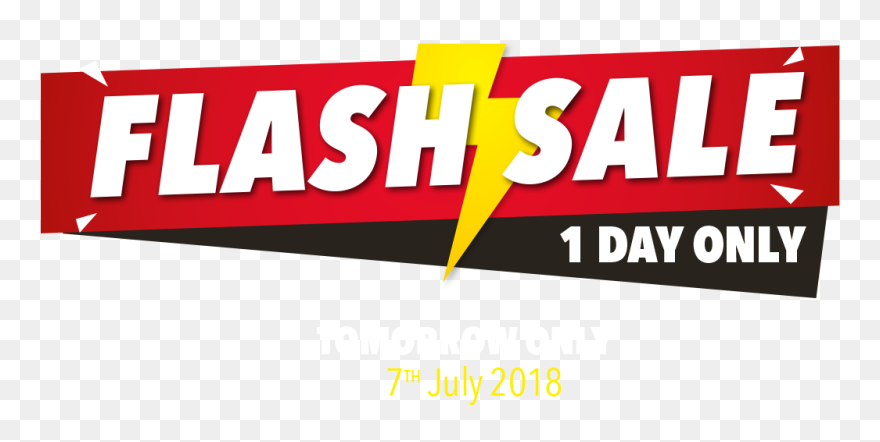 Flash Sale 7th July 1 Day Flash Sale - 1 Day Flash Sale Clipart