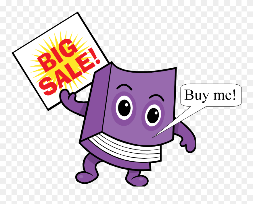 Download Hd Used Book Sale Clipart - Book Sale - Png Download