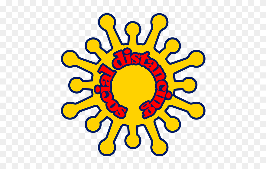 Social Distancing Clipart Png Transparent Png