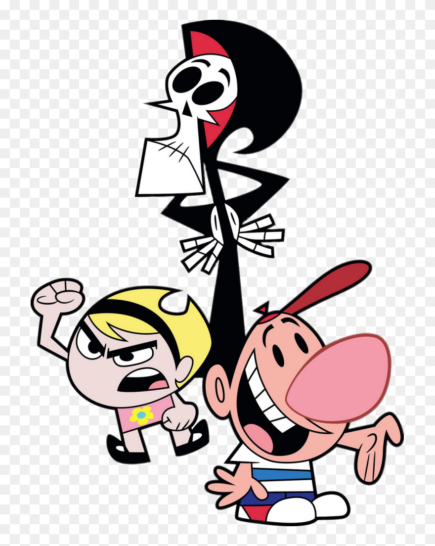 Billy And The Grim Reaper Clipart