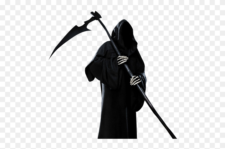 Grim Cutouts Persongrim - Grim Reaper Transparent Background Clipart
