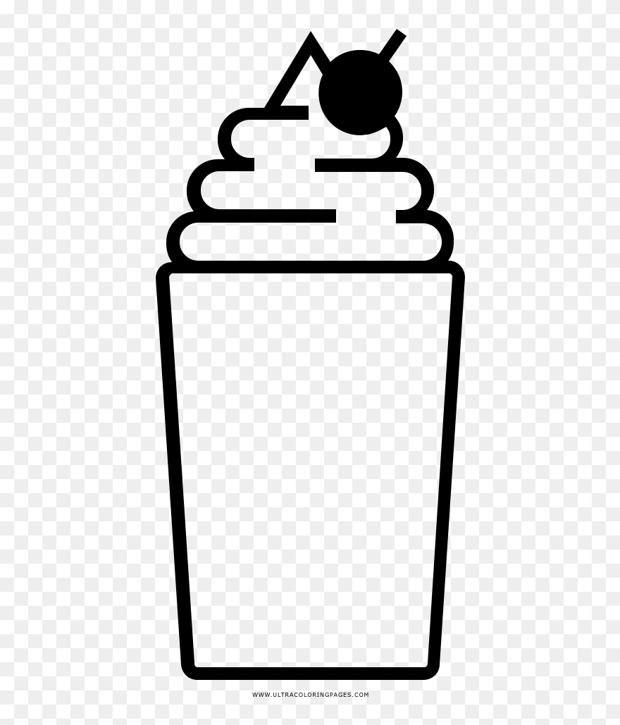 Download Download Milkshake Coloring Page - Milk Shake Colouring Pages Milkshake Clipart (#5460112 ...