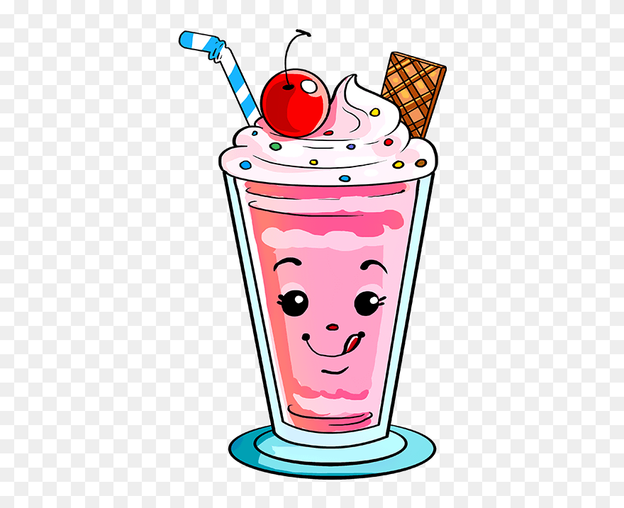 How To Draw Milkshake - Draw A Milkshake Easy Clipart