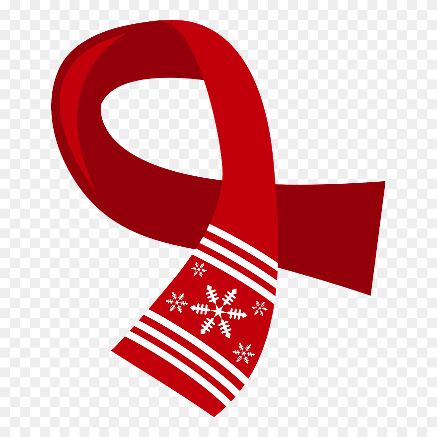 Warm Woollen Scarf Clipart - フリー 素材 イラスト マフラー - Png Download