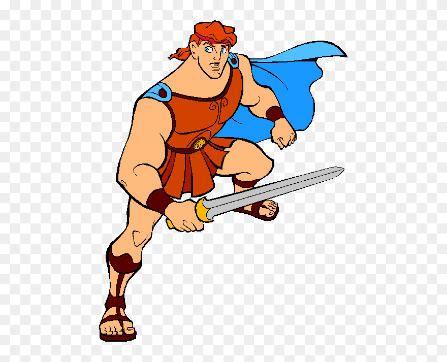 Hercules The Walt Disney Company Clip Art - Cartoon Characters - Png Download