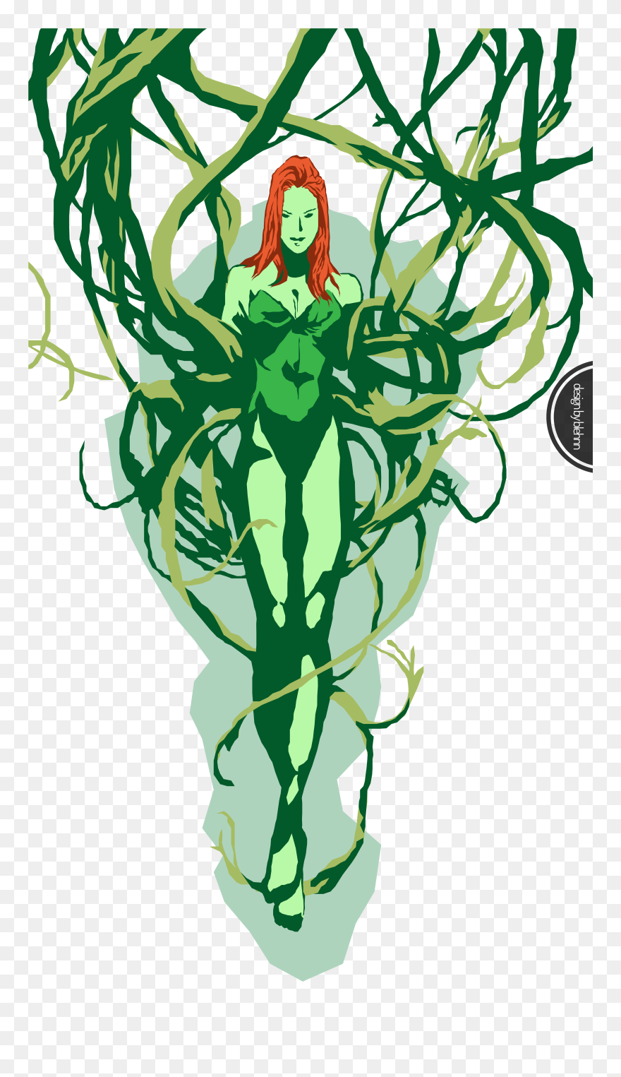 Transparent Poison Ivy Clipart - Poison Ivy Fanart - Png Download