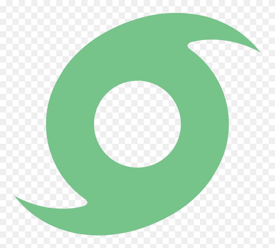 House Flood Clipart Clip Royalty Free Louisiana Flood - Moving Hurricane Symbol - Png Download