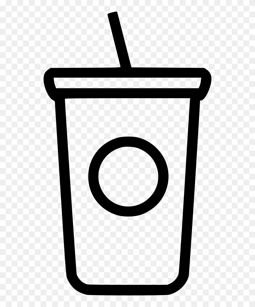 Fountain Drink Svg Png Icon Free Download - Drink Line Icon Png Clipart