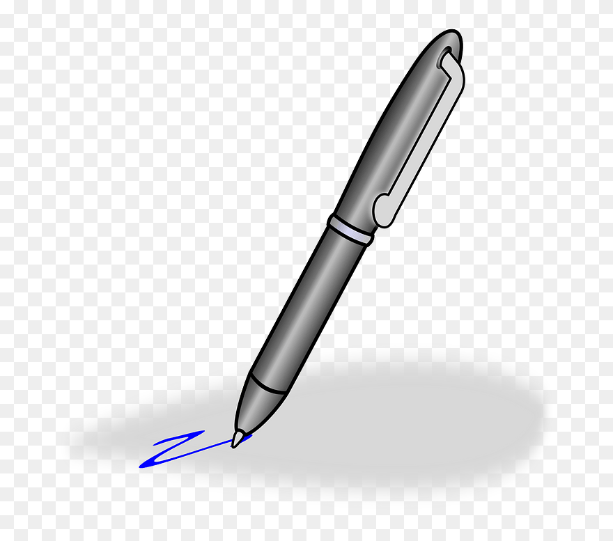 Pen Clipart - Ballpen Clipart Png Transparent Png