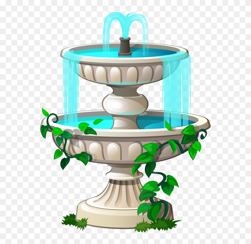 Water Fountain Clip Art - Png Download