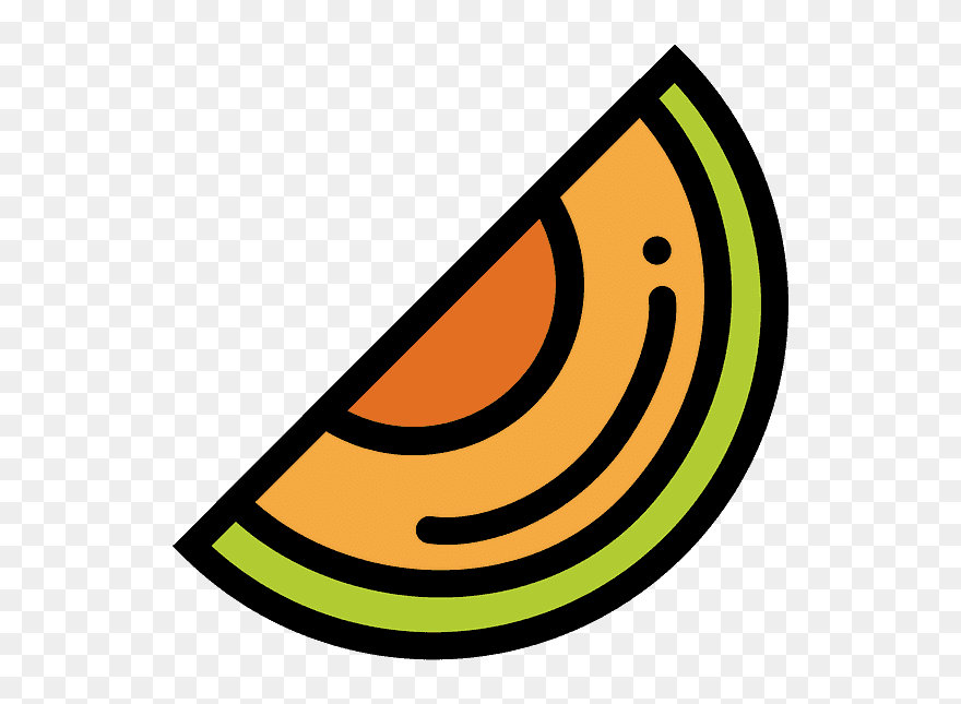 Melon Emoji Clipart - Png Download