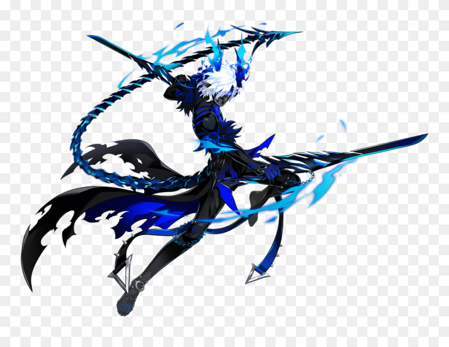 Transparent Hunger Games Clip Art - Elsword Ciel Diangelion - Png Download