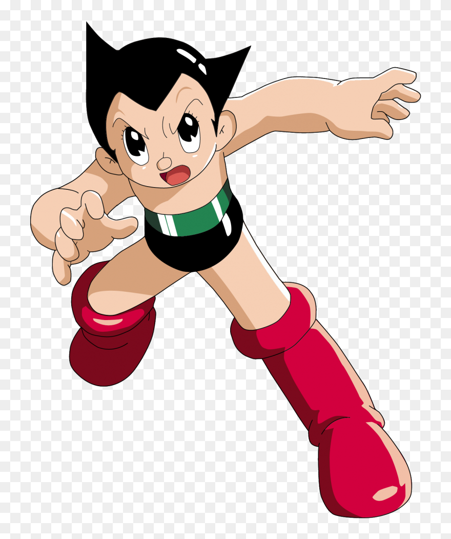 Astro Boy Ready To Strike - Lego Astro Boy Clipart