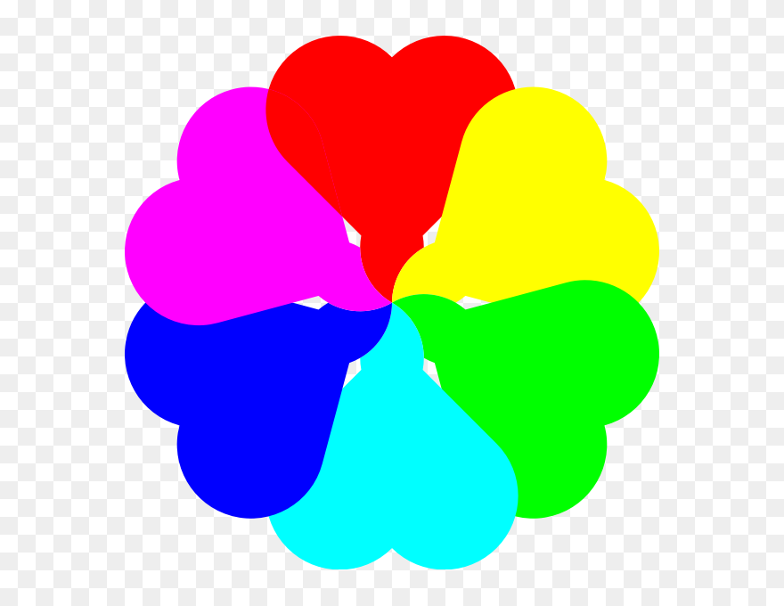 Flower With Center1 - Kah Marbella Clipart