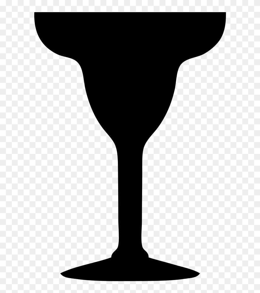 Negative Space Silhouette White Space Photography - Wine Glass Clipart