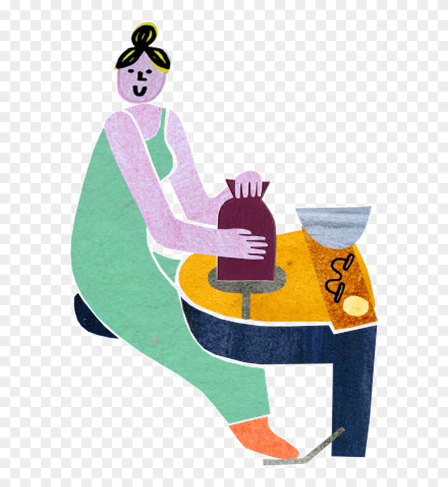 Mud Gang Membership Wheel - Cartoon Clipart