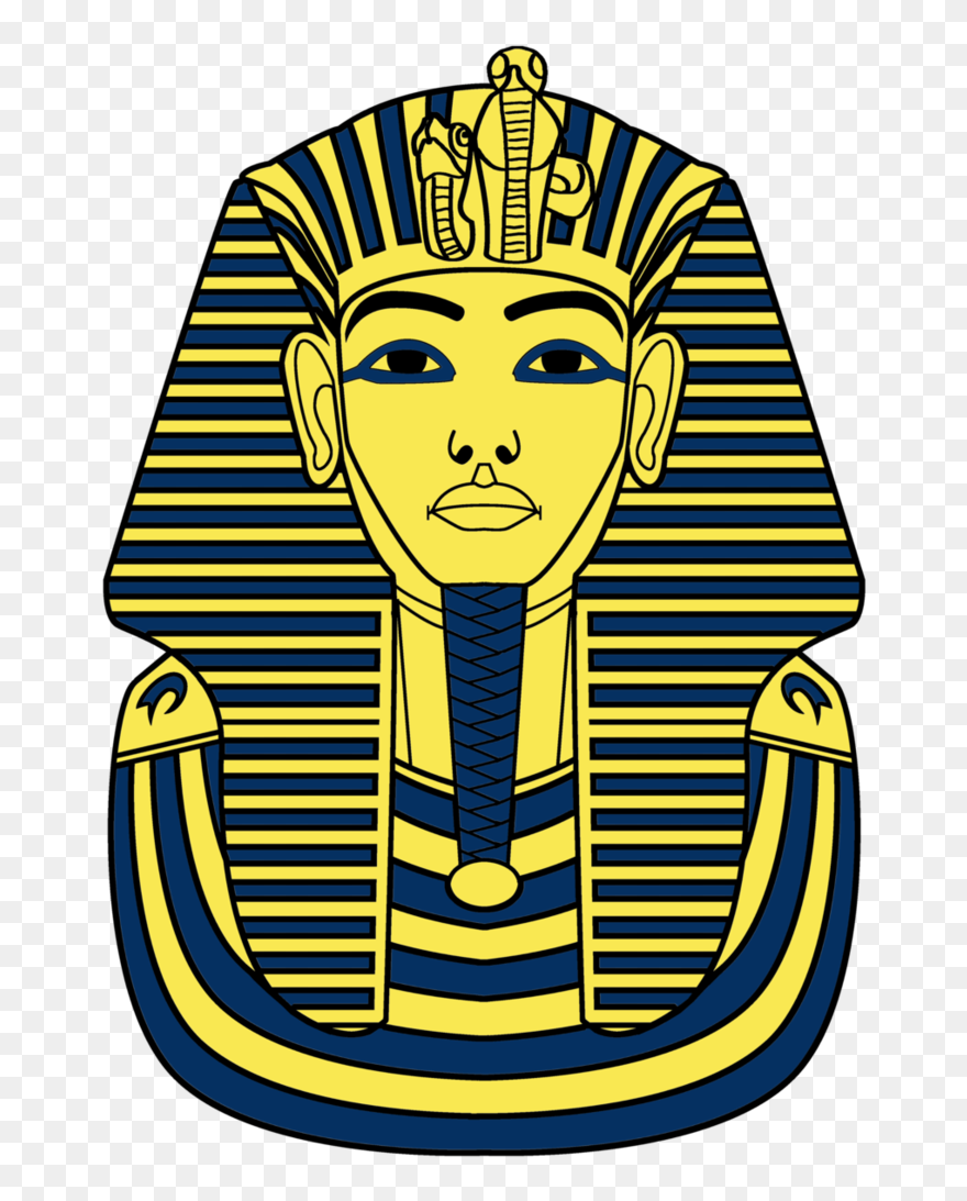 Tomb Drawing King Tut Transparent & Png Clipart Free - Drawing Tutankhamun Death Mask
