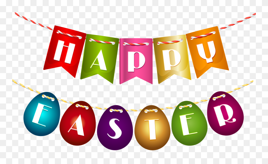 Clipart Free Palm Sunday, Clipart Free Palm Sunday - Transparent Background Happy Easter Clipart - Png Download