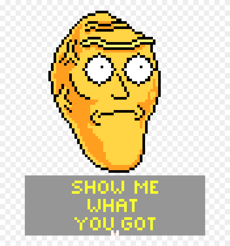 Show Me What You Got Pixel Art Clipart