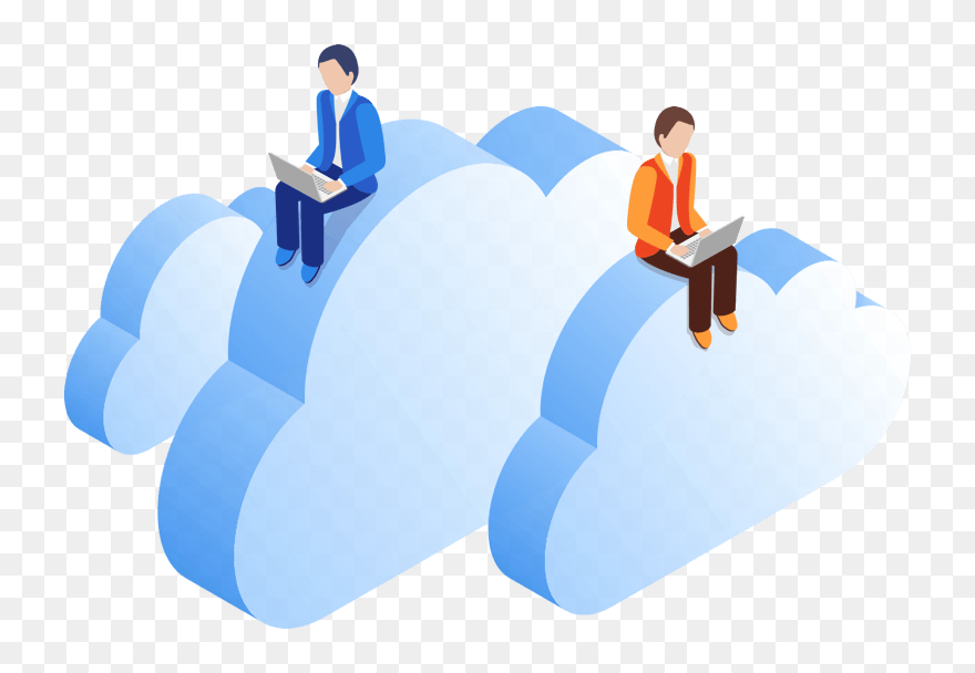 Cloud Backup Cartoon Png Clipart