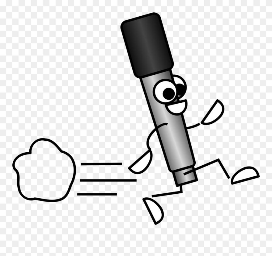 Mike Speed - Running Microphone Clipart