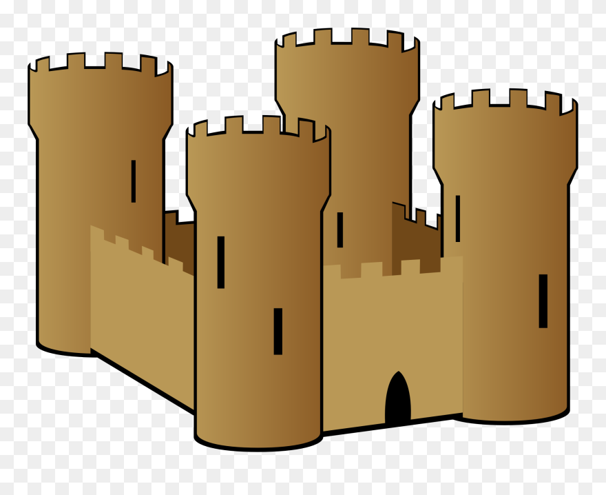 Images For Sand Castle Clip Art - Sand Castle Clip Art - Png Download