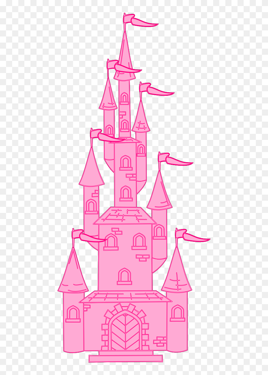 Cartoon Castle Svg Clip Arts - Clip Art - Png Download