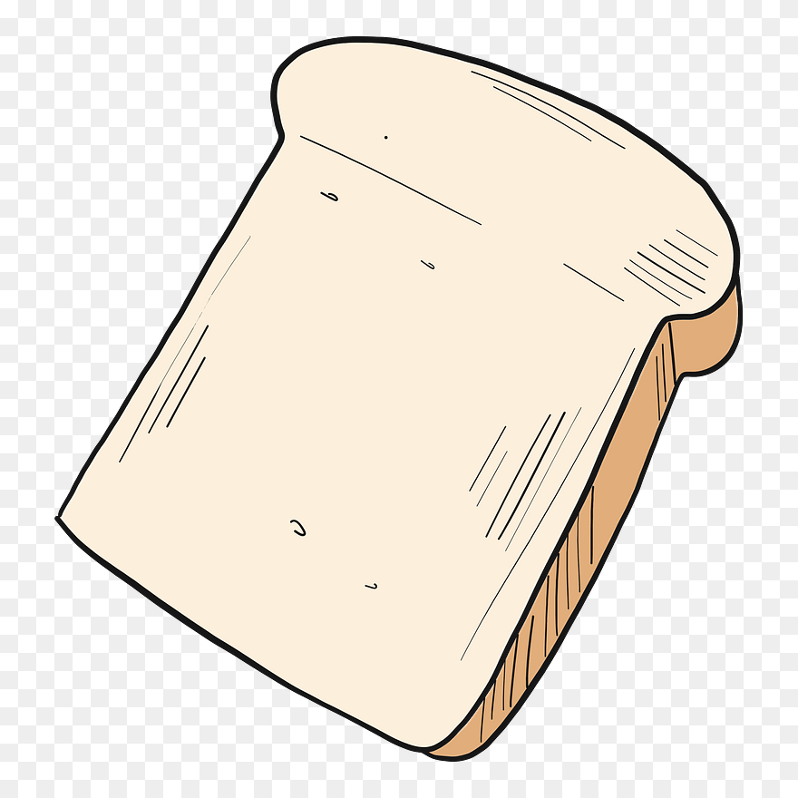 Toast Bread Clipart - Illustration - Png Download