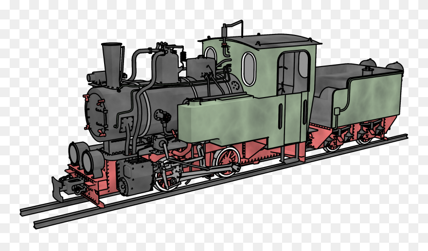 T2 71 Steam Locomotive Clipart Png Picture - T2 71 Locomotive Transparent Png