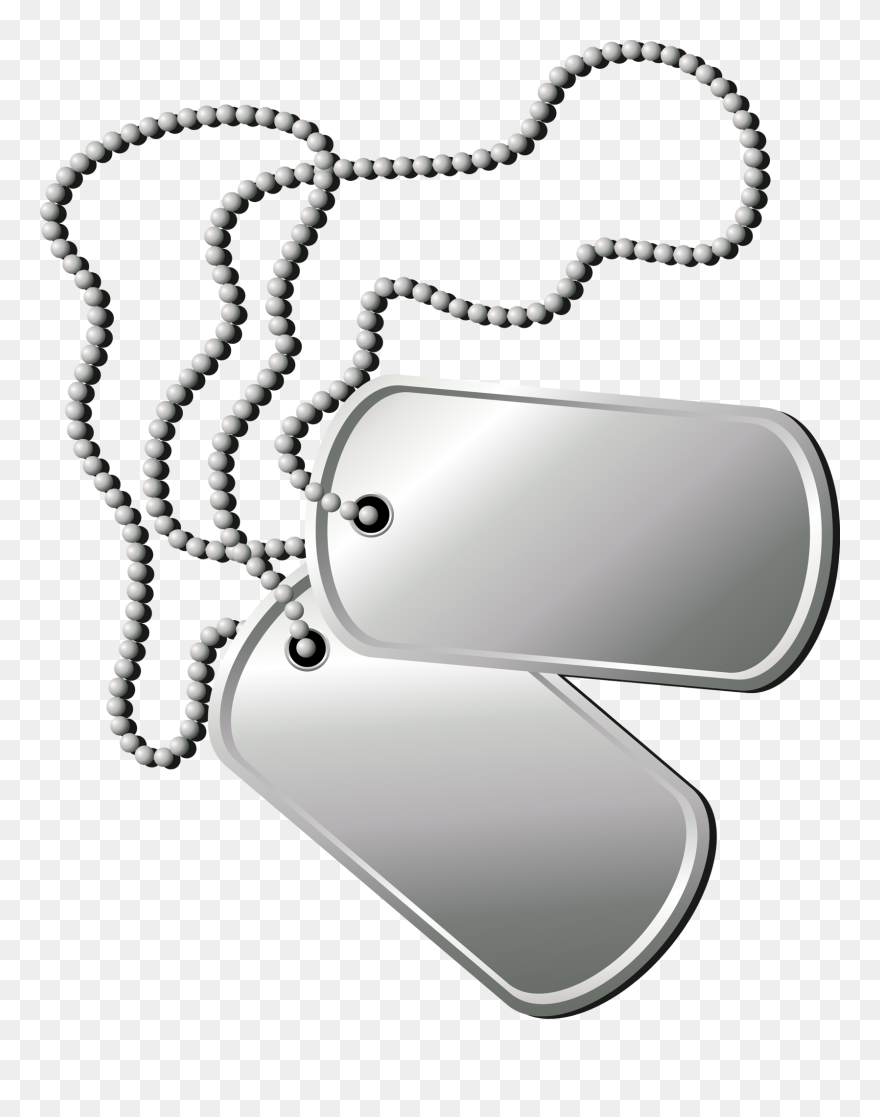 Dog Tag Stock Photography Royalty-free Copyright - Transparent Background Military Dog Tags Png Clipart