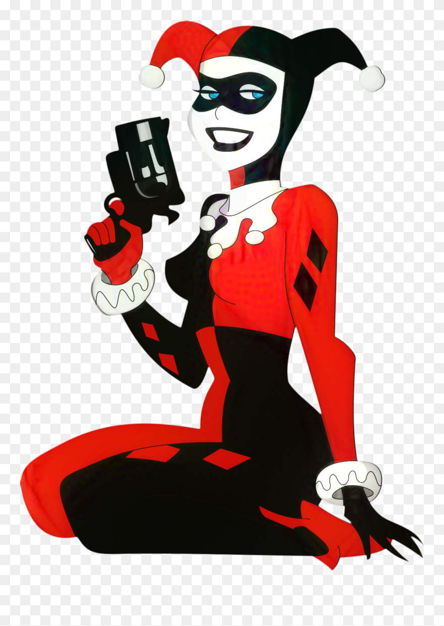 Harley Quinn Joker Poison Ivy Batman Portable Network - Comic Book Classic Harley Quinn Clipart