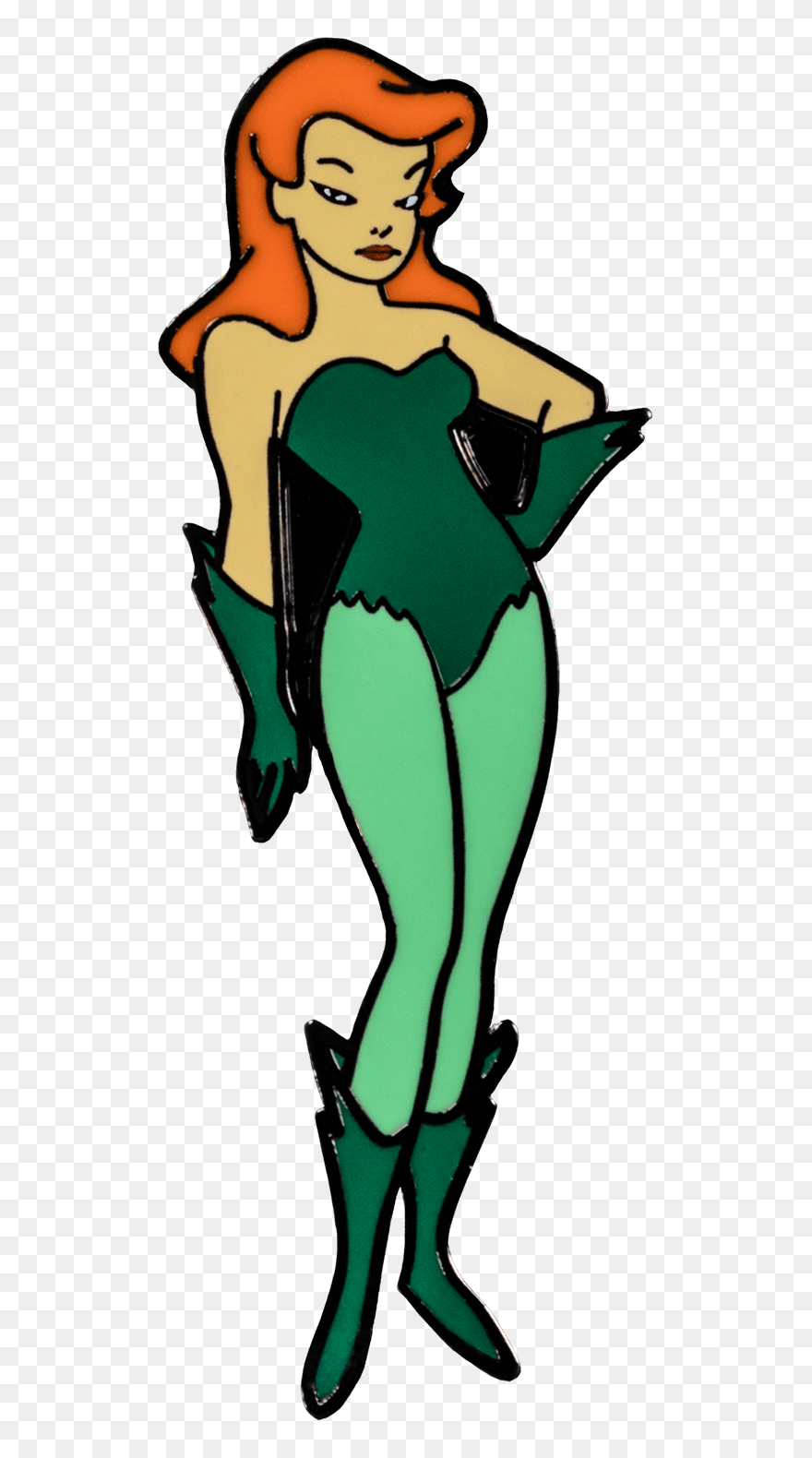 Poison Ivy Animated Series Body Clipart